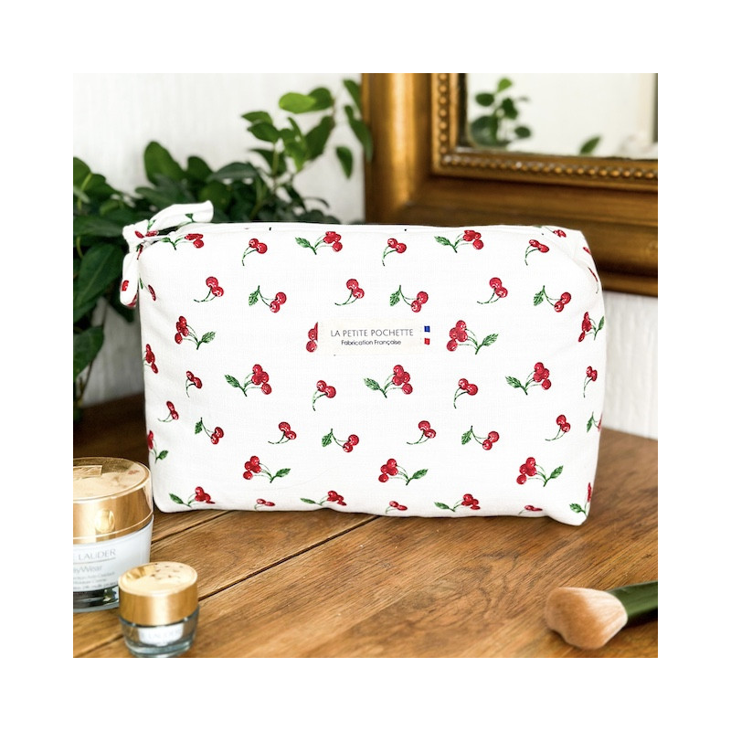 Trousse de toilette cerises Trousse de toilette cerises