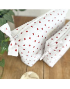 Petits coeurs rouge M