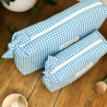 Vichy bleu cyan M