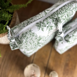 Toile de jouy vert M