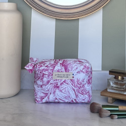 Toile de jouy rose S